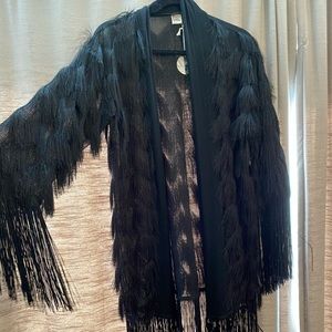 Fringe sweater